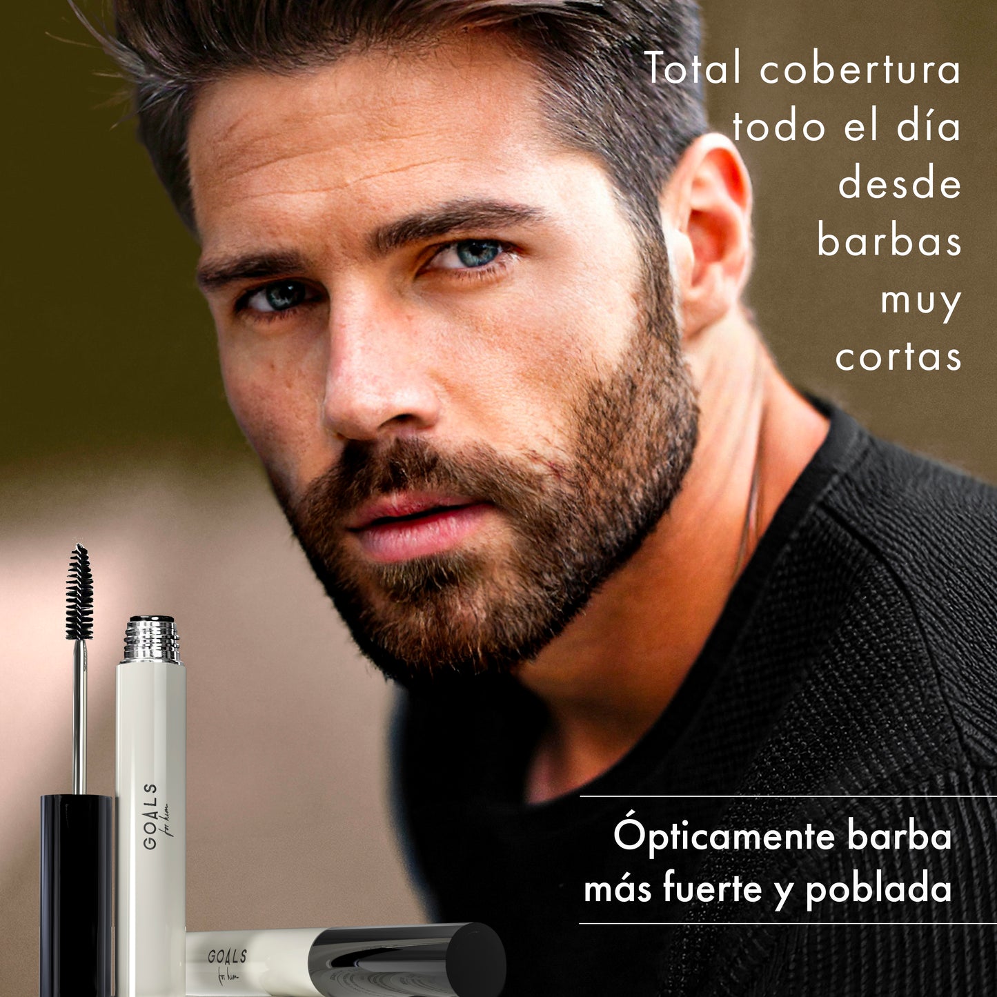 Cubre las Canas de tu Barba en Segundos con The Beard Mascara