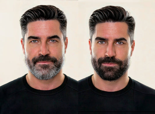 ¿Cejas o barba con canas? Prueba esto antes de teñirte