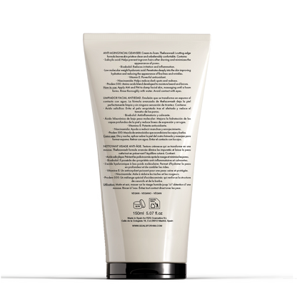 anti-aging facial cleanser_limpiador facial antiedad_nettoyant visage antiage